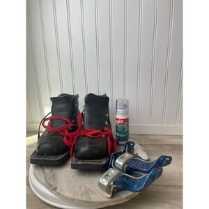 Alfa VTG Cross Country Ski Boots 3 Pin Rottefella Bindings Swix Size 38 US W7.5